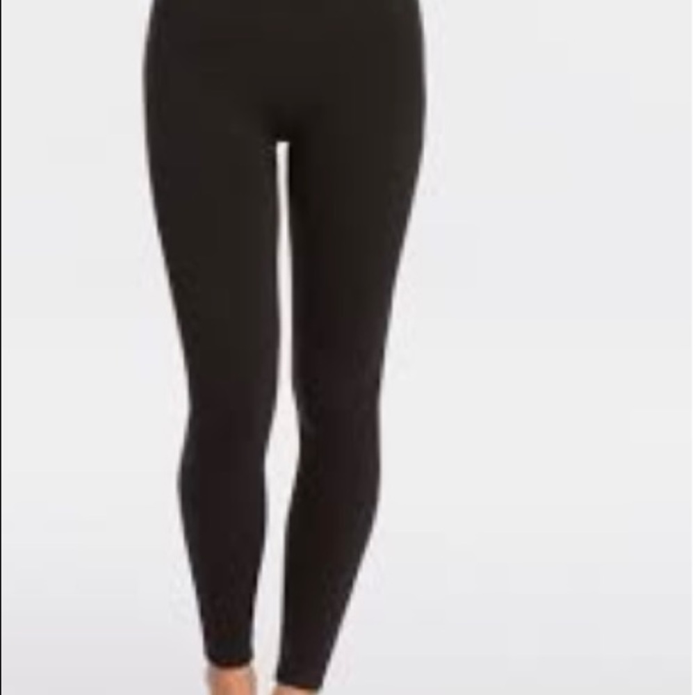 SPANX black leggings